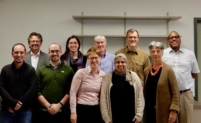 Group shot of Computer Science faculty