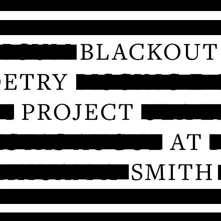 Blackout Poetry Project at Smith